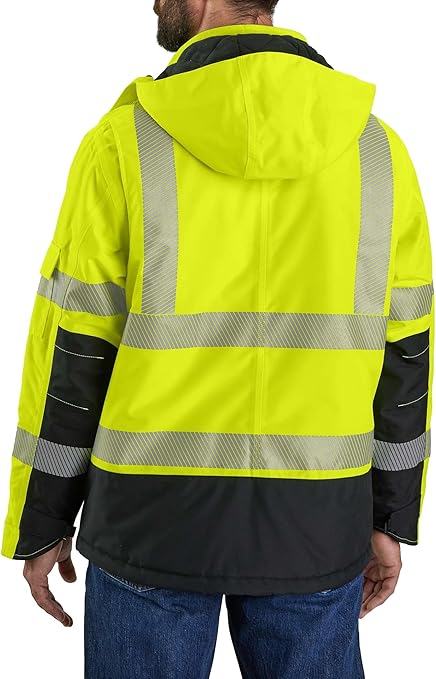 00'sCarhartt トラディショナルジャケットMexico Amazon.com: Carhartt Men's High-Visibility Waterproof Loose Fit